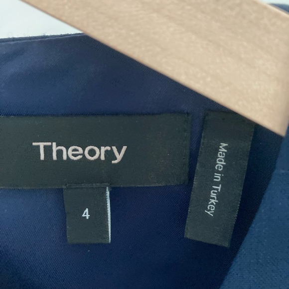 Theory Jorianna navy sleeveless dress - Picture 3 of 7